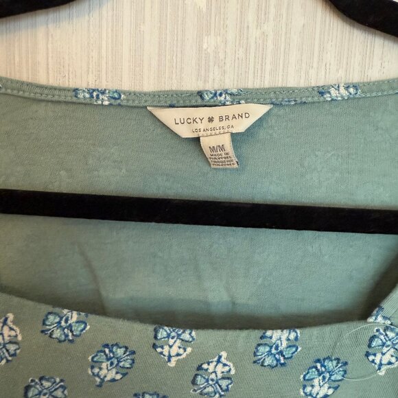 Lucky Brand M Printed Shirt - Picture 3 of 3